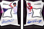 2025 Leaf History Book Manny Ramirez Vladimir Guerrero Auto Autograph Patch Jersey /8 Booklet