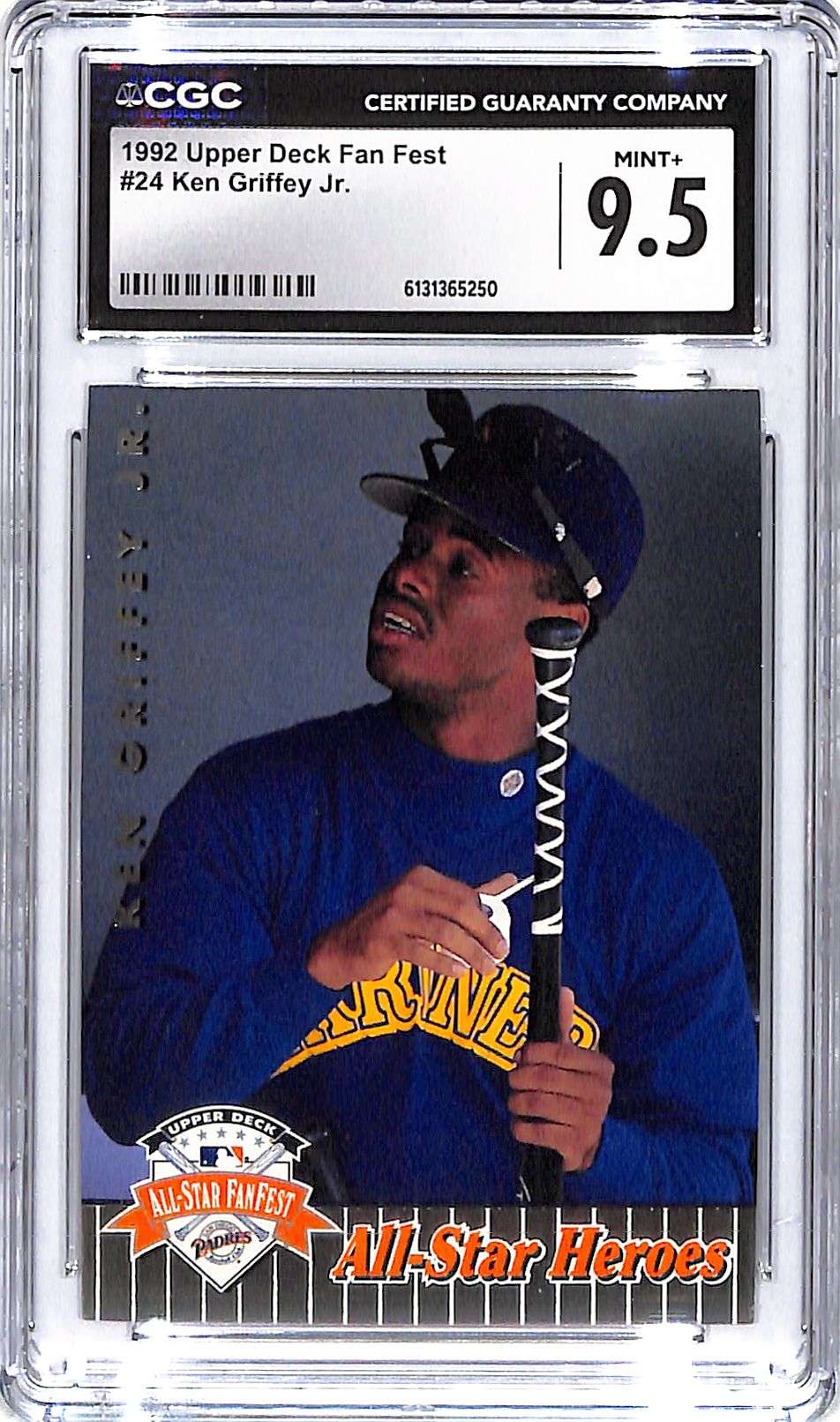 1992 Ken Griffey Jr. Upper Deck Fan Fest #24 CGC Mint Plus 9.5