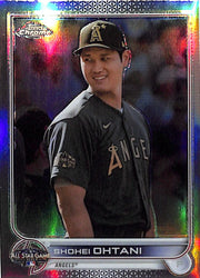 2022 Topps Chrome Update Shohei Ohtani All Star Game Refractor Angels