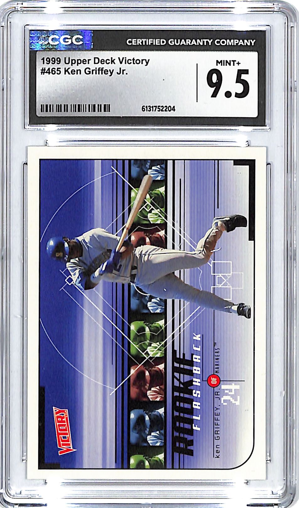 1999 Upper Deck Victory Ken Griffey Jr #465 CGC 9.5 Mariners
