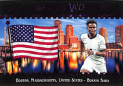 2026 Leaf World Wonders Bukayo Saka Pink /25 England