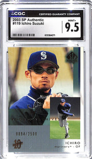 2003 Ichiro Suzuki SP Authentic #894/2500 #119 CGC Mint Plus 9.5