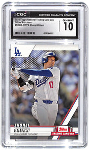 2024 Shohei Ohtani Topps National #NTCD-GWP2 CGC Gem Mint 10