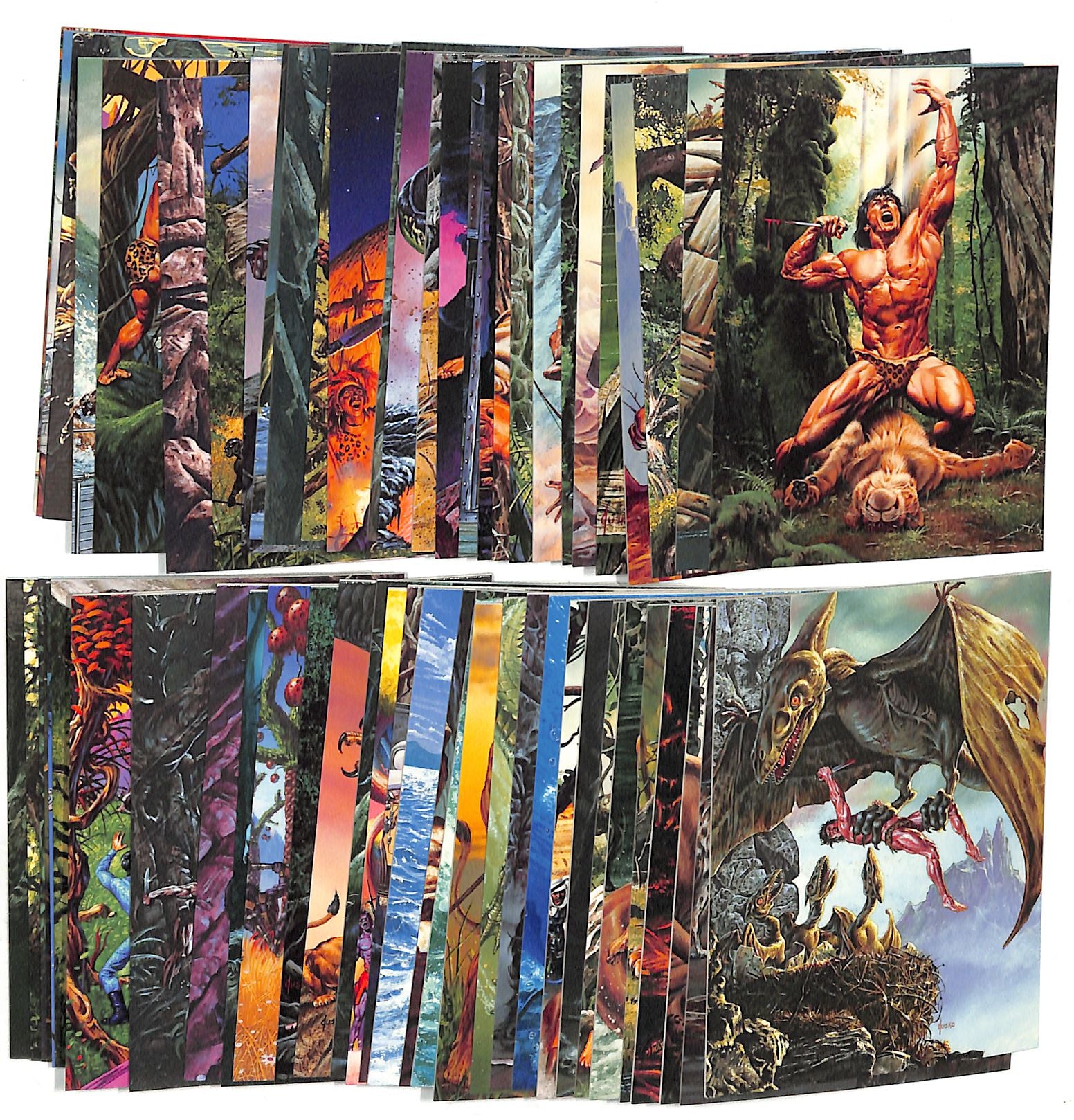 1994 Joe Jusko's Edger Rice Burroughs Complete Set #1-60