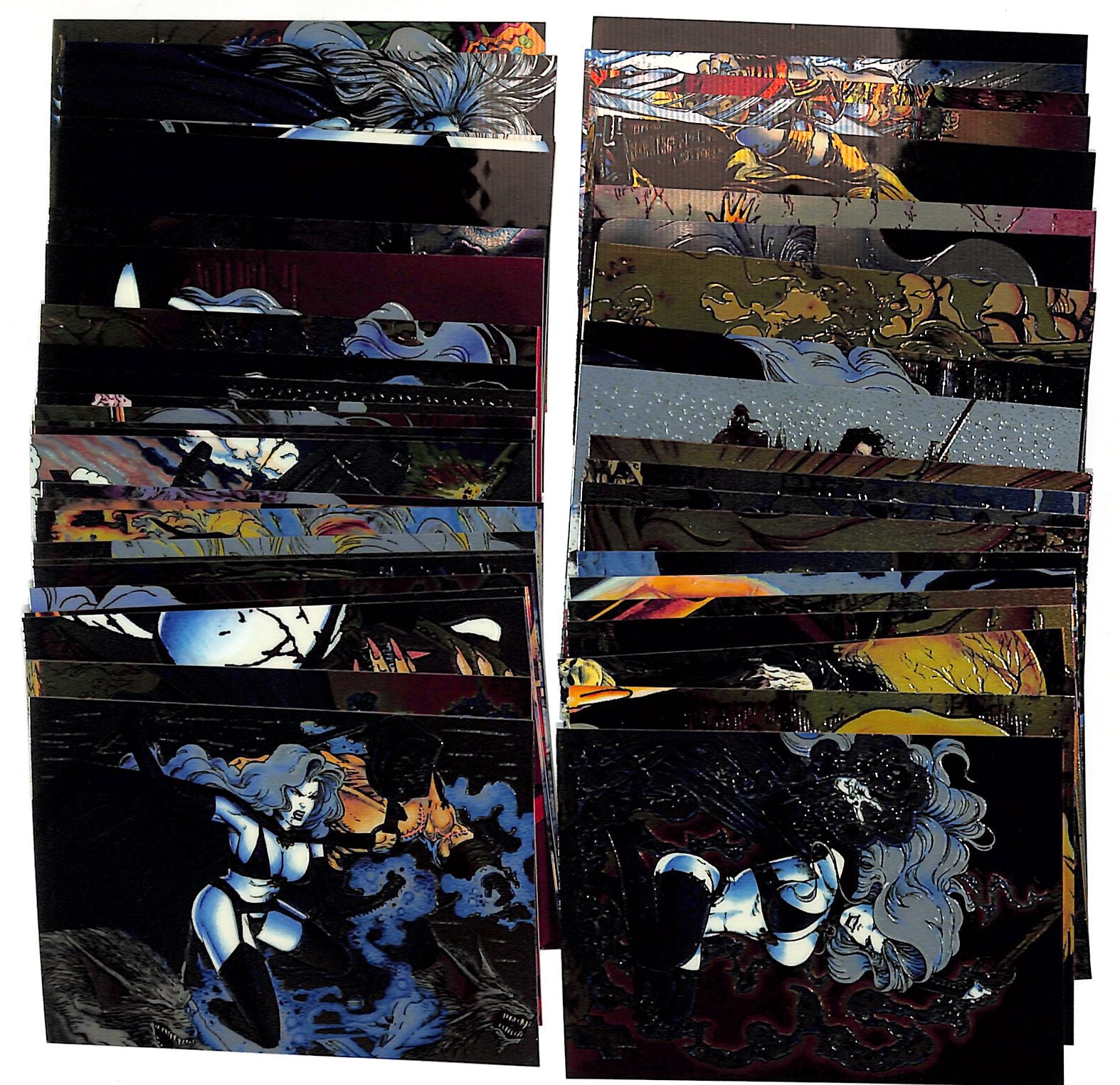 1994 Brian Pulido Lady Death Chromium Card Set #1-100