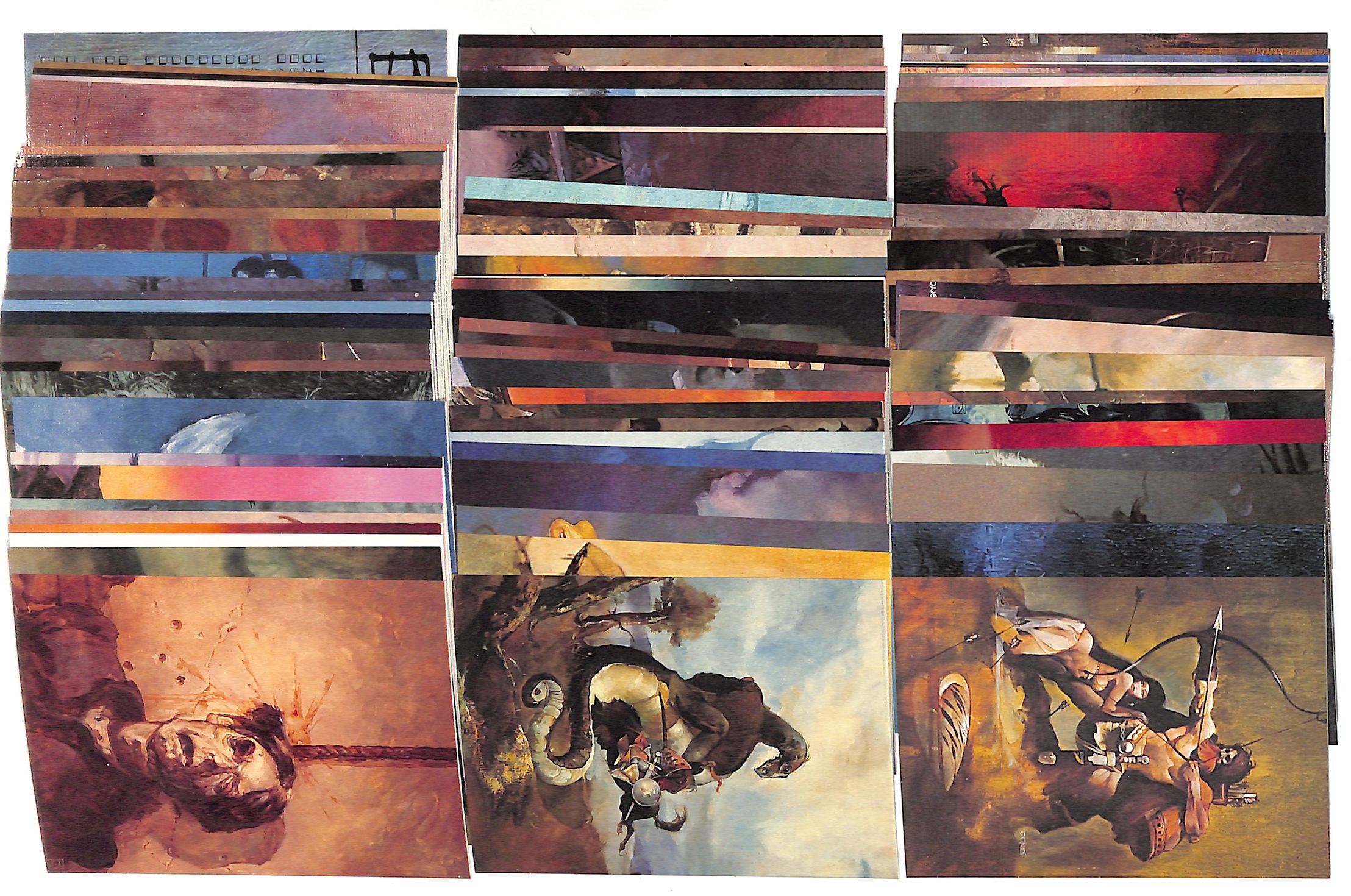 1993 Jeffrey Jones FPG Complete Set #1-90 Plus H1 & H2