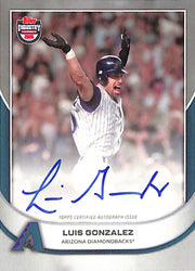 2026 Topps Industry Conference Luis Gonzalez Auto Autograph Diamondbacks