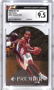 1994-95 SP Grant Hill Die Cuts Rookie RC CGC 9.5 Pistons
