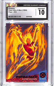 1994 Fleer Ultra X-Men Phoenix #18 CGC 10