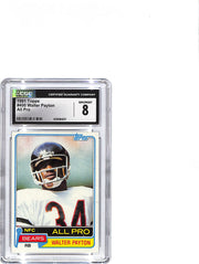 1981 Topps Walter Payton All Pro #400 CGC 8 Bears