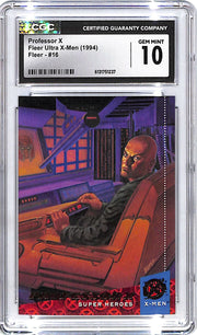 1994 Fleer Ultra X-Men Professor X #16 CGC 10