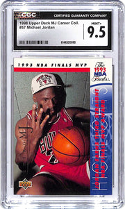 1998 Upper Deck MJ Career Collection Michael Jordan #57 CGC 9.5 Bulls