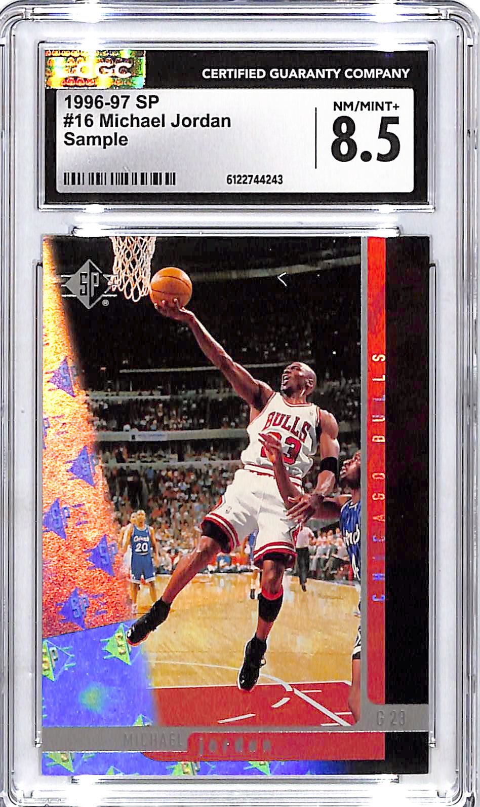 1996-97 SP Michael Jordan Sample CGC 8.5 Bulls