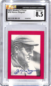 1977 Shakey's Pizza Honus Wagner #18 CGC 8.5 Pirates