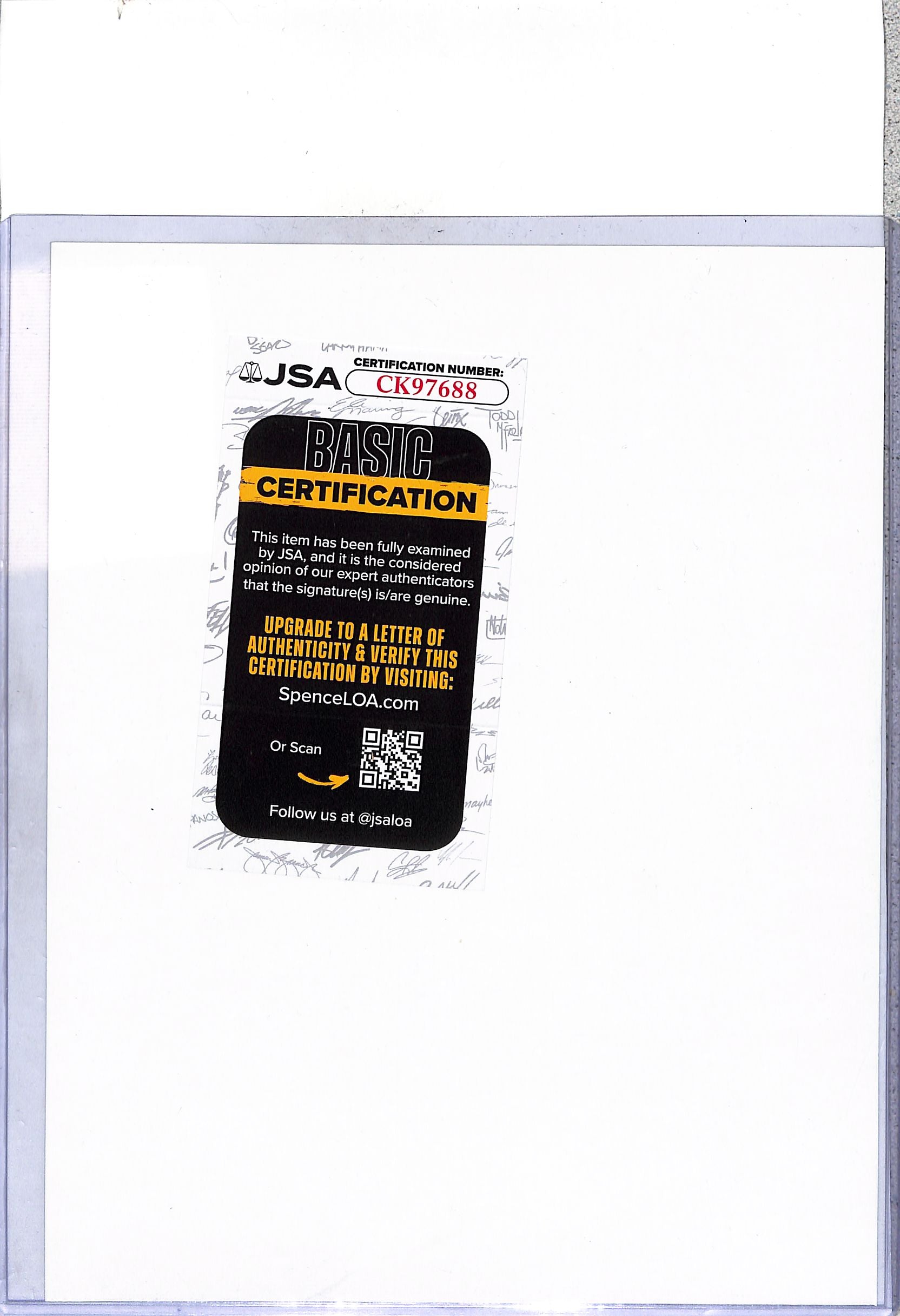 Ax Smash Demolition WWE Signed Auto Autograph JSA Authentic 8x10 Photo