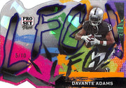 2024 Leaf Pro Set Pure Davante Adams LFG /10 Raiders