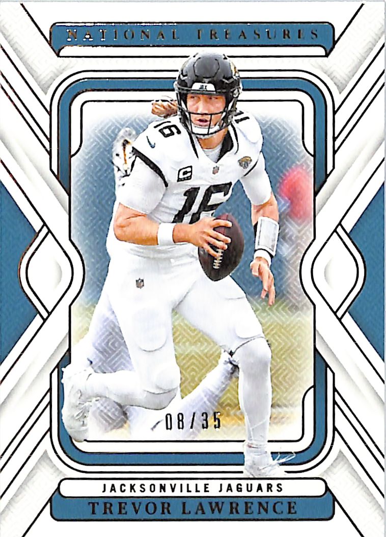 2024 National Treasures Trevor Lawrence Gold /35 Jaguars