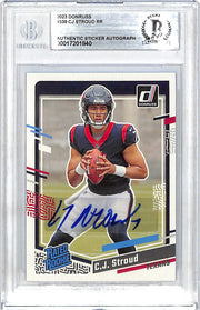 2023 Donruss CJ Stroud Auto Autograph Rated Rookie RC BGS Authentic Texans