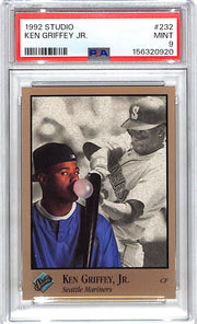 1992 Studio Ken Griffey Jr PSA 9 #232 Mariners