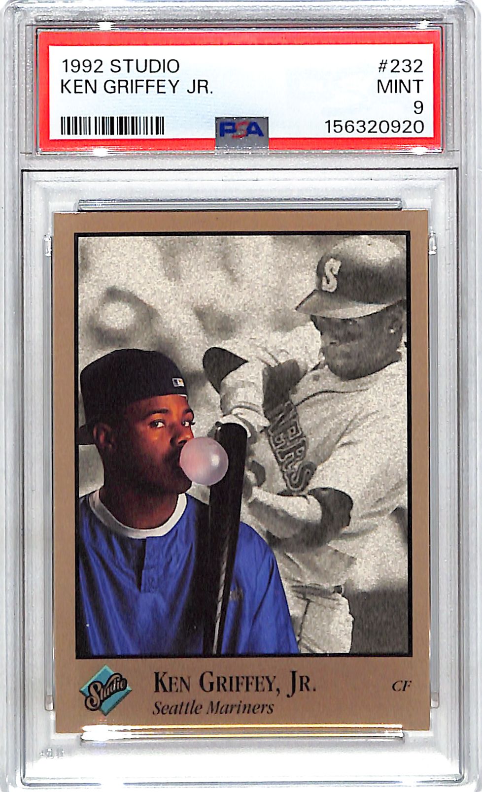 1992 Studio Ken Griffey Jr PSA 9 #232 Mariners