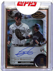 2022 Topps Gold Label Julio Rodriguez Auto Autograph Rookie RC Mariners