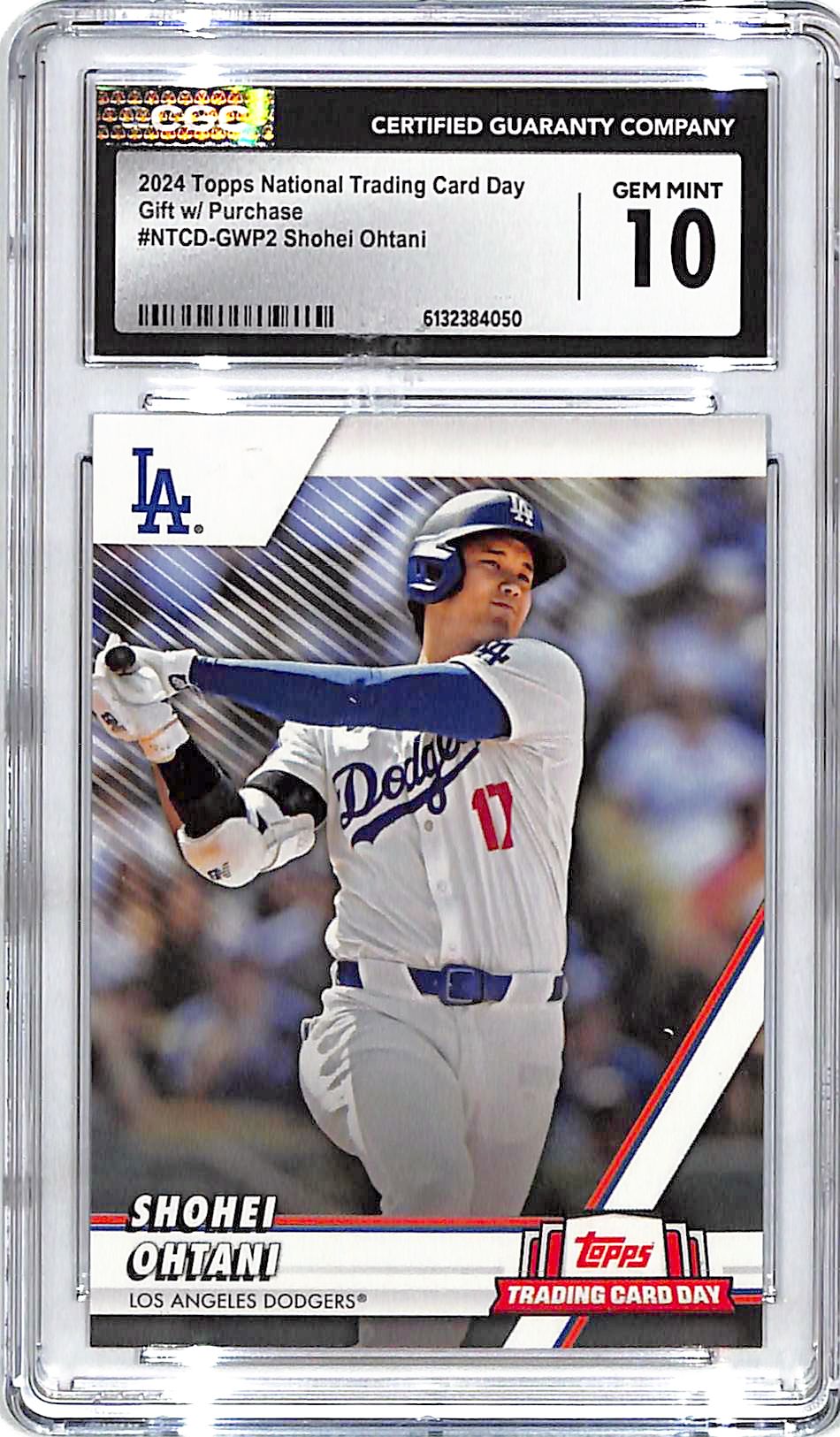 2024 Topps National Trading Card Day Shohei Ohtani CGC 10 Dodgers