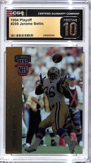 1994 Playoff Jerome Bettis #289 CGC 10 Pristine Rams