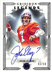 2024 Topps Motif John Elway Auto Autograph Gridiron Legends /10 Broncos