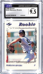 1996 Mariano Rivera Score #225 CGC Gem Mint 10