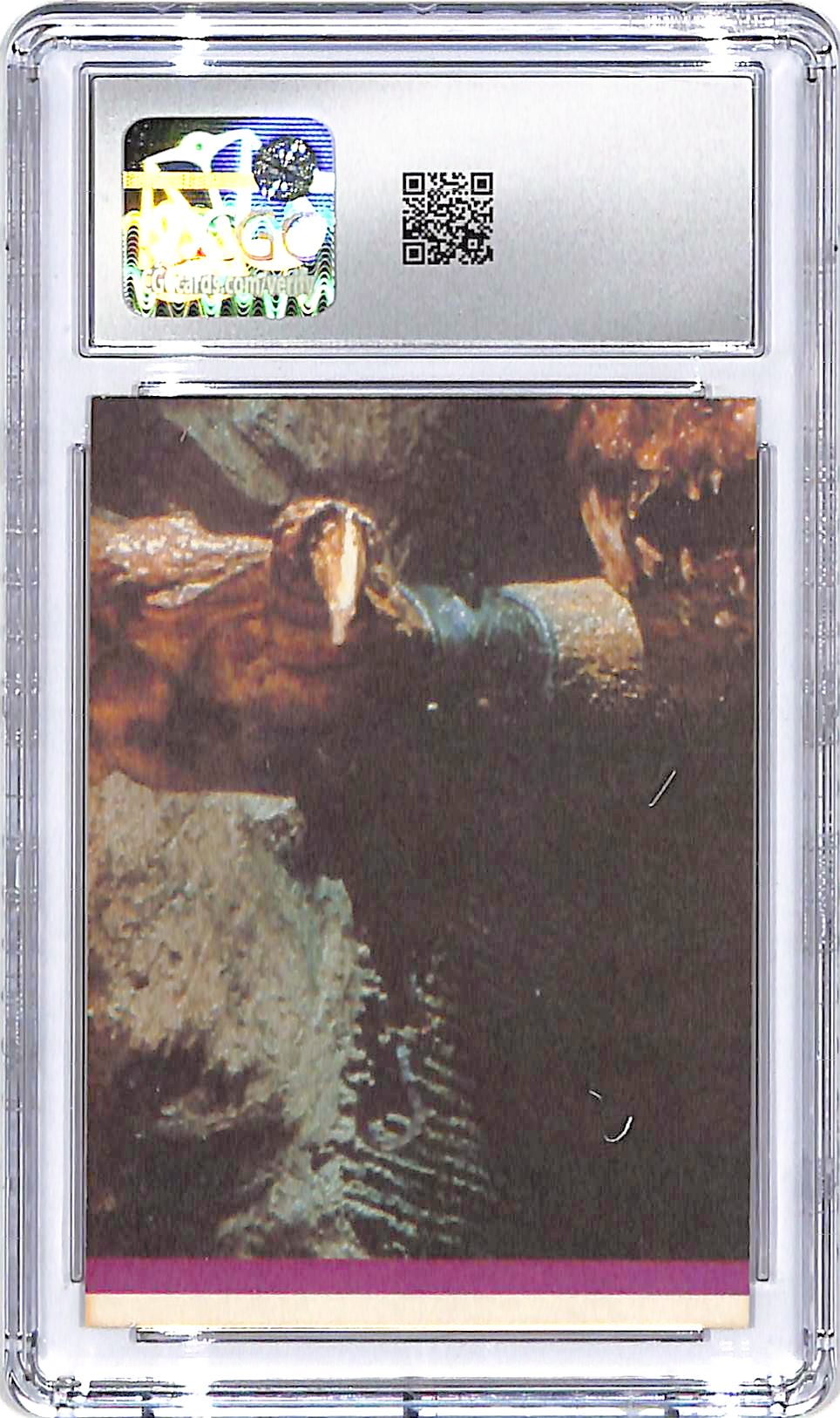 1983 Topps Star Wars Return of the Jedi Series 2 The Emperor Sticker #43 CGC 8