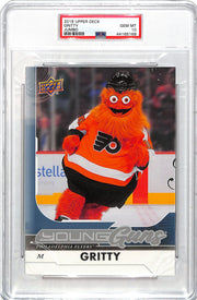 2018 Upper Deck Gritty Young Guns Rookie RC Jumbo Oversized PSA 10 Flyers