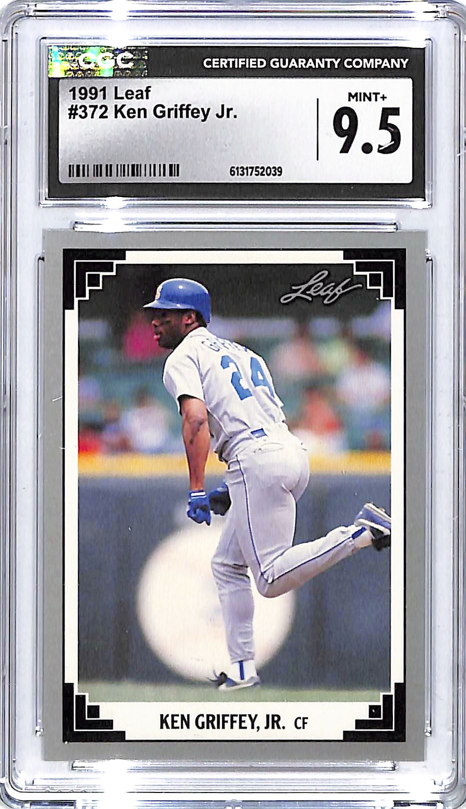 1991 Leaf Ken Griffey Jr #372 CGC 9.5 Mariners