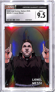 2026 Leaf Anime Nation OVA Lionel Messi CGC 9.5