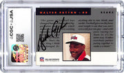 1991 Pro Line Portraits Walter Payton Auto AutograpH CGC Authentic Bears