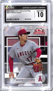 2022 Topps International Trading Card Day Shohei Ohtani CGC 10 Angels