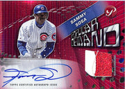2025 Topps Pristine Sammy Sosa Auto Autograph Patch Jersey Red Popular Demand /5 Cubs