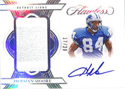2025 Flawless Herman Moore Auto Autograph Patch Jersey /20 Lions