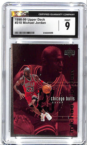 1998-99 Upper Deck Michael Jordan #310 CGC 9 Bulls