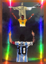 2026 Leaf Metallic Imaginations Lionel Messi #13 Gold /99 Argentina