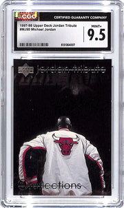 1997-98 Upper Deck Jordan Tribute Michael Jordan CGC 9.5 Bulls