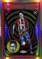 2025-26 Topps Chrome UEFA Fernando Torres Ultra Violet All-Stars