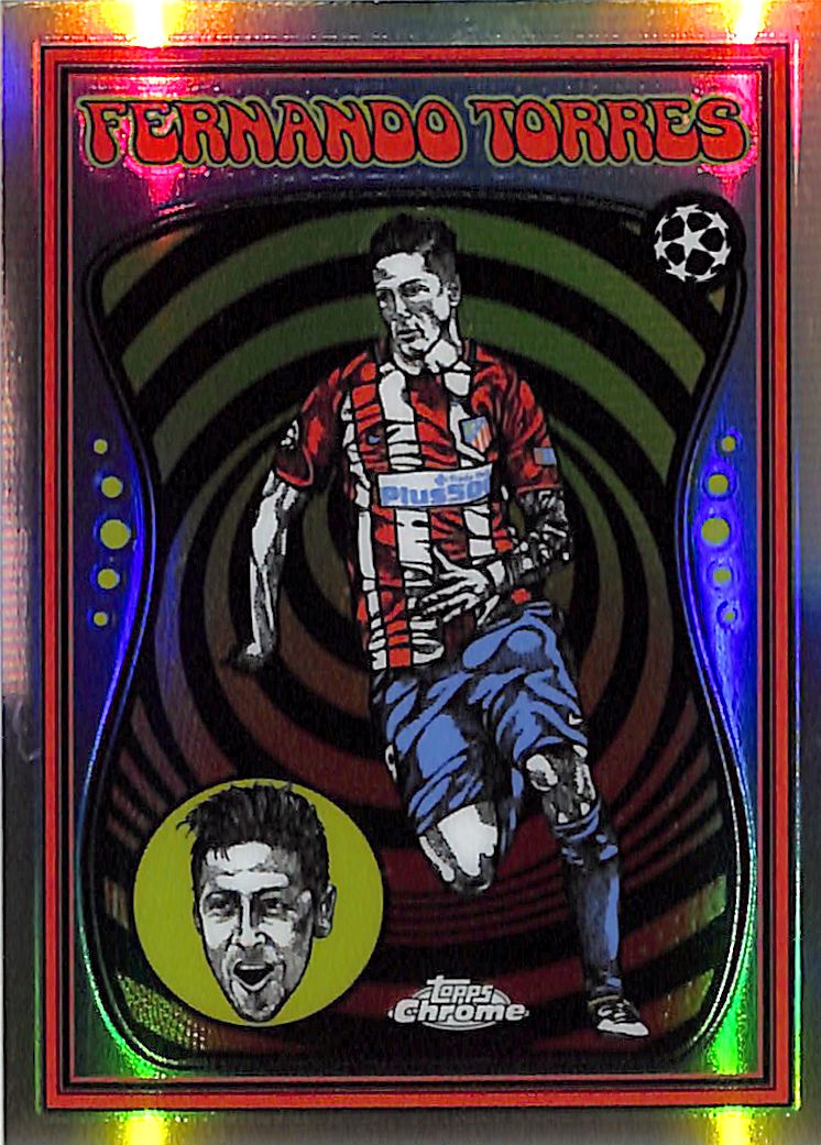 2025-26 Topps Chrome UEFA Fernando Torres Ultra Violet All-Stars