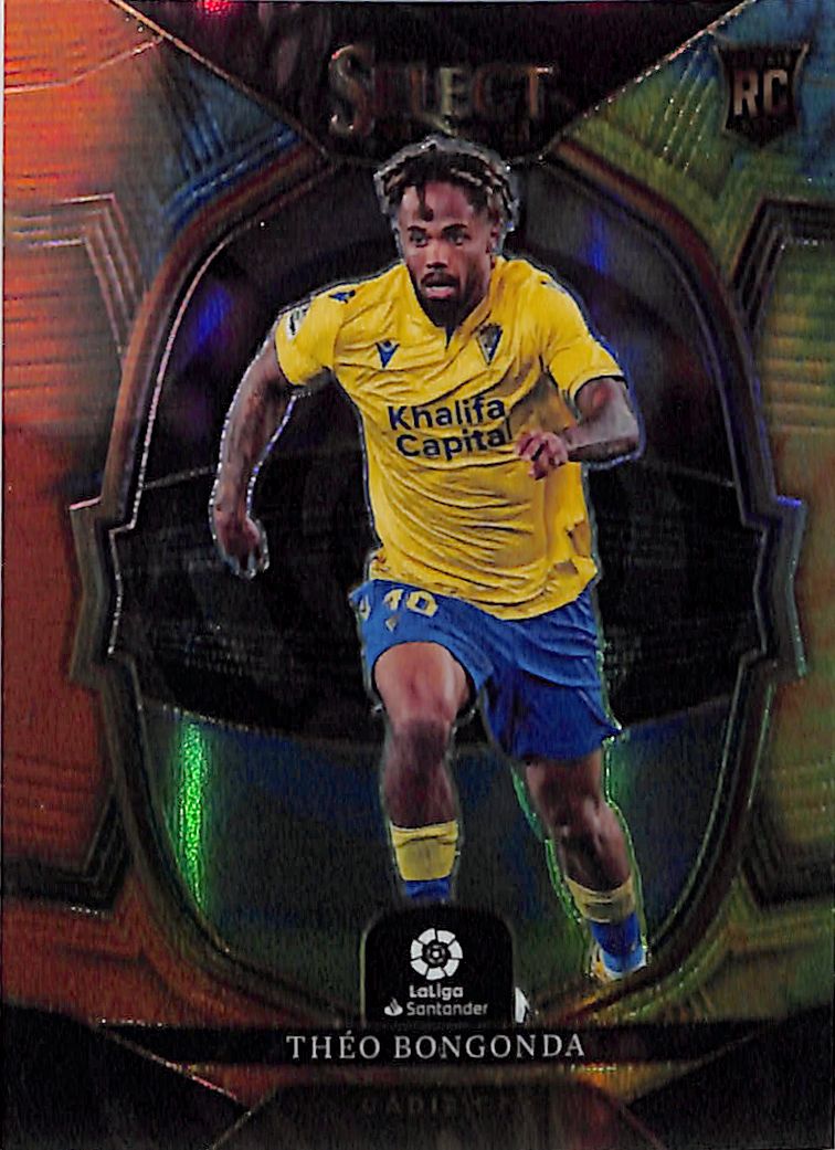 2022-23 Select La Liga Theo Bongonda Tie Die /35 Rookie RC Cadiz CF