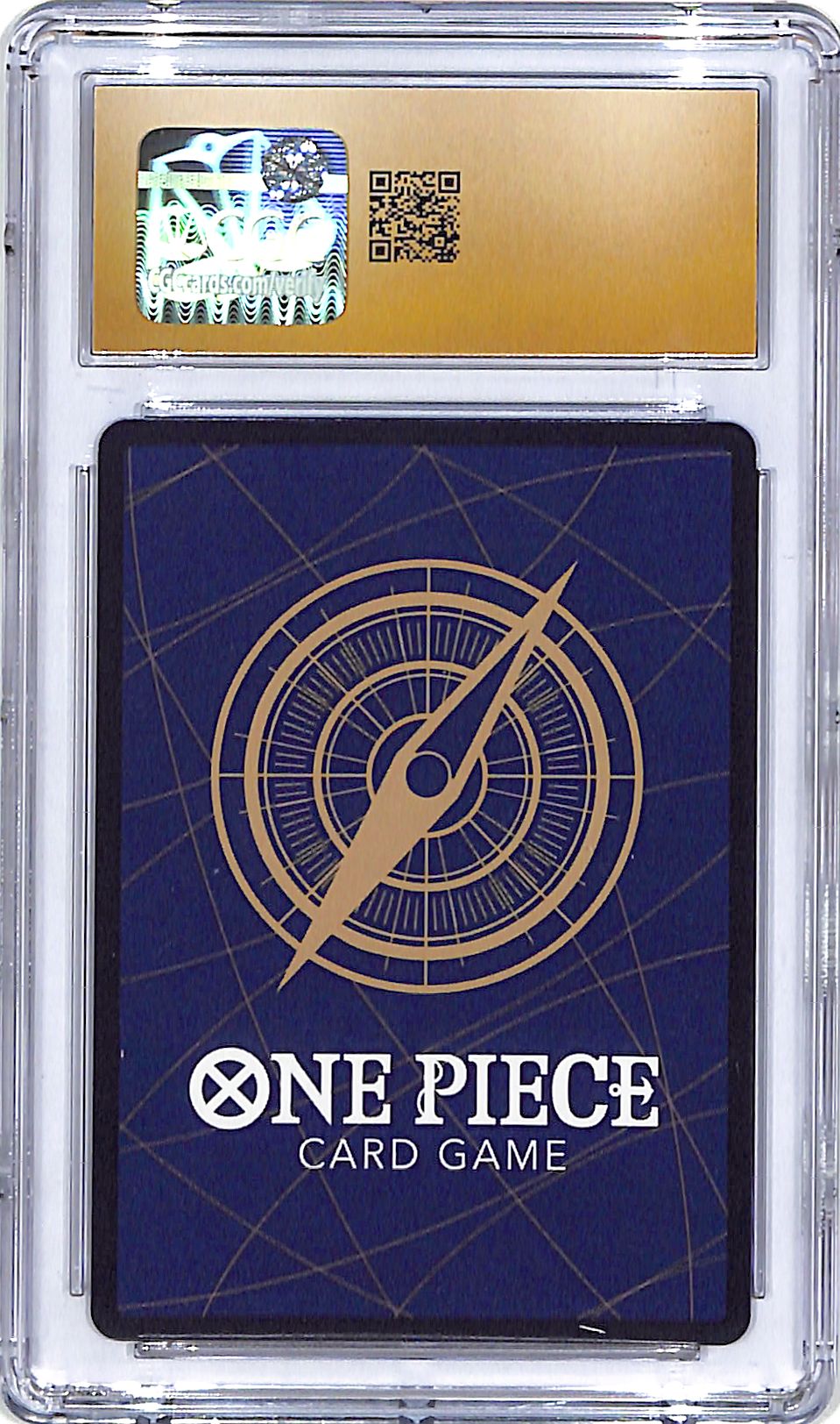 One Piece Japanese Premium Booster Best Money D Luffy P-055 Promo Borderless CGC 10 Pristine