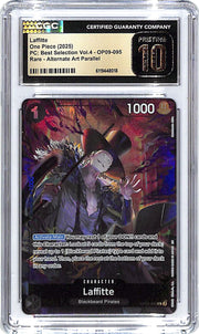 One Piece PC Best Selection Vol 4 Laffitte OP09-095 Alternate Art CGC 10 Pristine