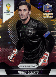 2014 Prizm World Cup Hugo Lloris Yellow Red Pulsar #75 France