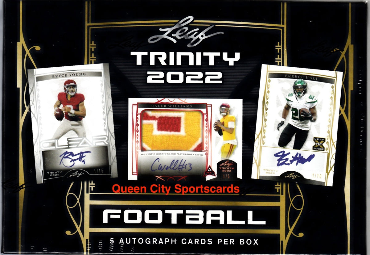 2022 Leaf Trinity Football Hobby Box
